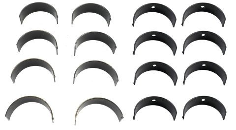 King XP-Series Rod Bearings CR 807XPNDSTDX Bearings, Stock Size, XP-Series, Tri-Metal, Large Journal, Chevy, Small Block, Set of 8 thumbnail 1