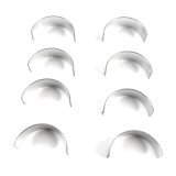 King HP-Series Rod Bearings CR 807HPN Bearings, HP-Series, Standard Size, Bi-metal, Silicon Aluminum, Large Journal, Chevy, Small Block, Set of 8 thumbnail 1