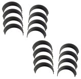 King XP-Series Coated Rod Bearings CR 808XPNC Bearings, Coated, Copper/Lead/Alloy, Standard Size, Chevy, Big Block, Set of 8 thumbnail 1