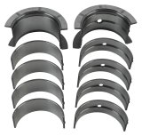 King SI-Series Main Bearings MB 556SI 001 Bearings, 1/2 Groove, .001 in. Crankshaft Undersize, Bi-metal, Silicon Aluminum, Chevy, Big Block, Set of 5 thumbnail 2