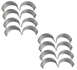 King HP-Series Rod Bearings CR 808HPNSTDX Bearings, Bi-metal, Silicon Aluminum, .001 in. Thinner Size, Chevy, Big Block, 348, 409, Set of 8 thumbnail 1