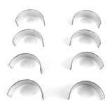 King SI-Series Rod Bearings CR 807SI 020 Bearings, .020 in Crankshaft Undersize, Bi-metal, Silicon Aluminum, Large Journal, Chevy, Small Block, Set of 8 thumbnail 1