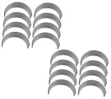 King SI-Series Rod Bearings CR 807SI 001 Bearings, .001 in Crankshaft Undersize, Bi-metal, Silicon Aluminum, Large Journal, Chevy, Small Block, Set of 8 thumbnail 1