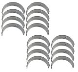 King HP-Series Rod Bearings CR 804HPN Bearings, HP-Series, Standard Size, Bi-metal, Silicon Aluminum, Ford, Small Block, Set of 8 thumbnail 1