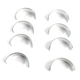 King SI-Series Rod Bearings CR 807SI 010 Bearings, .010 in Crankshaft Undersize, Bi-metal, Silicon Aluminum, Chevy, Large Journal, Small Block, Set of 8 thumbnail 1