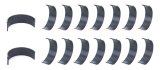 King Engine Bearings Rod CR8037GPC STDX GENERAL MOTORS DURAMAX DieselRace bearings, Tri-metal (Silver based), Coated thumbnail 2