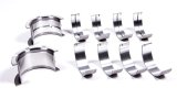 King SI-Series Main Bearings MB 557SI 010 Bearings, 1/2 Groove, .010 in. Crankshaft Undersize, Bi-metal, Silicon Aluminum, Chevy, Small Block, Set of 5 thumbnail 2