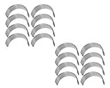 King HP-Series Rod Bearings CR 808HPN Bearings, HP-Series, Narrow, Bi-metal, Silicon Aluminum, Std. Size, Chevy, Big Block, Set of 8 thumbnail 1