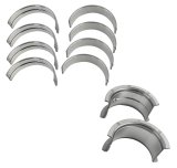 King HP-Series Main Bearings MB 509HP Bearings, HP-Series, Bi-metal, Silicon Aluminum, Standard Size, Chevy, 400, Small Block, Set of 5 thumbnail 1
