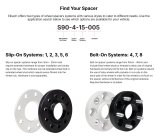 Eibach Wheel Spacers S90-4-30-068 PRO-SPACER, 30mm Pair, 2018 to 2022 TESLA Model 3 thumbnail 3