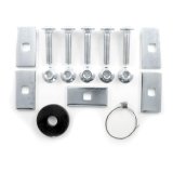 CURT Winch Mounts 31055 Trailer Hitch, Class III, Front Receiver, 2 in. Receiver, Black, Square Tube, Buick/Chevy/GMC, Each thumbnail 3