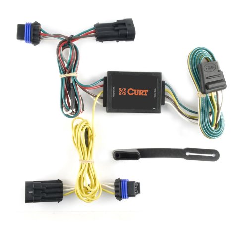 CURT Custom Wiring Connector Harnesses for 2003-2007 ION - 56036 Vehicle Towing Harness Adapter, T-Connector, 3-Wire System, Converter, Saturn, Each thumbnail 1
