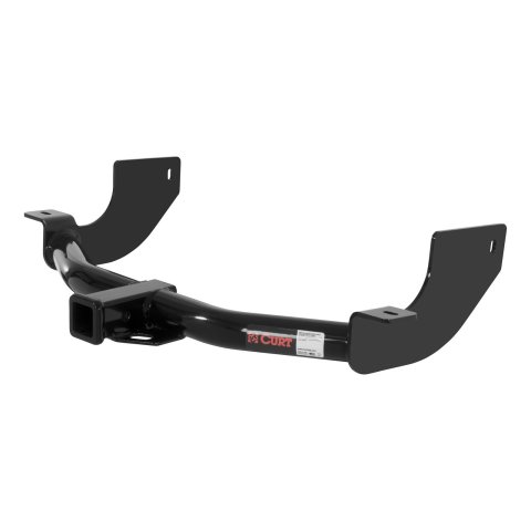 CURT Class 3 Receiver Hitch 13456 Trailer Hitch, III, 2 in. Receiver, Black, Round Tube, Land Rover, Each thumbnail 2