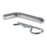 CURT Receiver Pins and Clips 21401 Hitch Pin, 1/2 in. Diameter, Steel, Zinc Plated, Clip, Universal, Each thumbnail 2