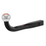 CURT Euro Ball Mounts 45552 Receiver Hitch Mount, Mount, 3/4 in. Rise, 2 in. Ball, Each thumbnail 1