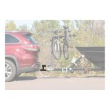 CURT Multipurpose Ball Mounts 45810 Receiver Hitch Mount, Steel, Black, 2 in. Square, 2 in. Drop, 0 in. Rise, 12.25 in. Length, Each thumbnail 1
