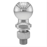 CURT Hitch Balls 40005 Ball, Chrome, 2 5/16 in. Ball, 1 in. Diameter Shank, 2.125 in. Length Shank, 7,500 lbs., Each thumbnail 1