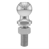 CURT Hitch Balls 40020 Ball, Chrome, 2 in. Ball, 1 in. Diameter Shank, 3 in. Length Shank, 6,000 lbs., Each thumbnail 2