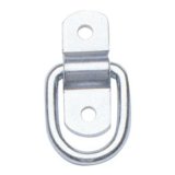 CURT Rope Rings 83730 Cargo Tie-Down Anchor, Ring, Steel, Zinc Plated, 1,200 lb Capacity, Each thumbnail 1