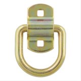 CURT Forged D-Rings 83740 Cargo Tie Down, D-Ring, Steel, Zinc Plated, 11,000 lb. Capacity, Each thumbnail 3