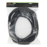 CURT Convoluted Slit Looms 59827 Tubing, 1/2 in. Diameter, Plastic, Black, Each thumbnail 1