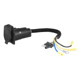 CURT Trailer Harness Adapters 57184 Vehicle Towing Adapter, Adapter, 4-Way Flat Car to 7-Way Round RV, Universal, Each thumbnail 2