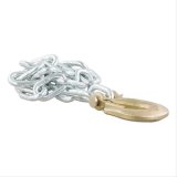 CURT Safety Chain Assemblies 80302 Chain, Steel, Zinc Plated, 7,800 lb. Break Force, 35 in. Length, Clevis Hook Ends, Each thumbnail 2