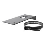 CURT Trailer Wire Connector Brackets 57202 Mounting Bracket, 7-pole Socket, Steel, Black, Each thumbnail 1