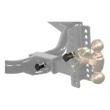 CURT Channel Mount Lock Sets 23556 Locks, Receiver and Ball Locks Type, Steel, Chrome, Keys, Pair thumbnail 3