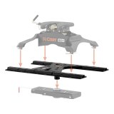 CURT X-5 Fifth Wheel Adapter Plates 16220 Trailer Hitch, Plate, X-5, Each thumbnail 1