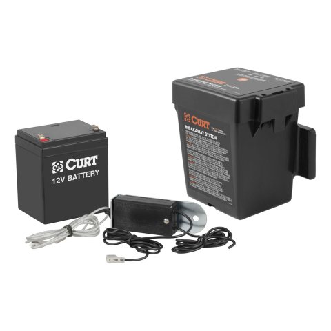 CURT Top Load Push-to-Test Breakaway Systems 52044 Trailer Switch, Push-To-Test, Battery, Case, Switch, Harness, Kit thumbnail 1
