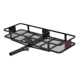 CURT Basket-Style Cargo Carriers 18151 Carrier, Receiver Hitch Mount, Steel, Black Powdercoated, 500 lb. Capacity, 60 in. x 20 in., Each thumbnail 1