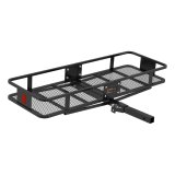 CURT Basket-Style Cargo Carriers 18151 Carrier, Receiver Hitch Mount, Steel, Black Powdercoated, 500 lb. Capacity, 60 in. x 20 in., Each thumbnail 2