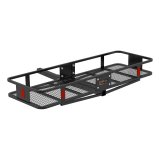 CURT Basket-Style Cargo Carriers 18151 Carrier, Receiver Hitch Mount, Steel, Black Powdercoated, 500 lb. Capacity, 60 in. x 20 in., Each thumbnail 4
