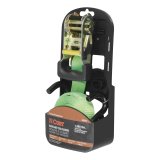CURT Cargo Strap Sets 83027 Tie-Down Strap, Cargo, Ratchet, S-hook, 1,100 lbs. Working Load, 1 in. Width, 16 ft. Length, Lime Green, Each thumbnail 2