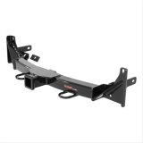 CURT Class 3 Receiver Hitch 31076 Hitch, III, Front Location, 2 in. Receiver, Square Tube Welded, Black Powdercoated, Toyota, Each thumbnail 2