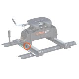 CURT Replacement Wheels for R-series Fifth Wheel Rollers 19217 Hitch Components, R-Series Roller Wheel, Kit thumbnail 2