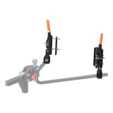 CURT Replacement TruTrack Trailer Mount Support Brackets 19298 Mounted Brackets, TruTrack, Orange Handles, Pair thumbnail 2