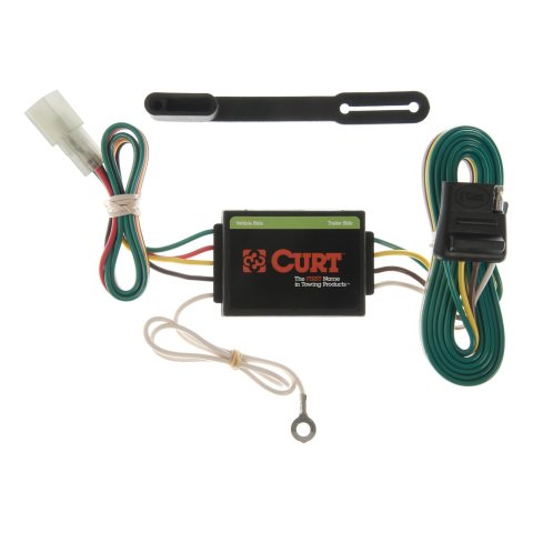 CURT Custom Wiring Connector Harnesses 55372 Vehicle Towing Harness Adapter, T-Connector, 3-Wire System, Converter, Chevy/Suzuki, Each thumbnail 1