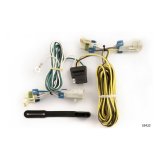 CURT Custom Wiring Connector Harnesses for 2005-2010 COBALT, 2007-2009 G5, 2006-2011 HHR - 55432 Vehicle Towing Harness Adapter, T-Connector, 2-Wire System, Chevy/Pontiac, Each thumbnail 1