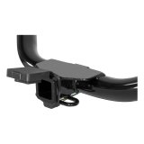 CURT Hitch Tube Covers 21728 Receiver Cover, 2 in. Size, Plastic, Black, Each thumbnail 1