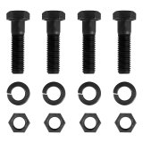 CURT Combination Ball/Pintle Hooks 48180 Pintle Hitch, Ball and Pintle Hook, Plate Mount, 16,000 lbs. GTW, 1 7/8 in. Hitch Ball Diameter, Each thumbnail 4