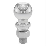 CURT Hitch Balls 40039 Ball, Chrome, 2 5/16 in. Ball, 1 in. Diameter Shank, 2.250 in. Length Shank, 12,000 lbs., Each thumbnail 2