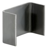 CURT Weld-On Pocket Anchors 83072 Anchor, Weld-On, Steel, Natural, 3.500 in. Length, 1.625 in. Height, Each thumbnail 1