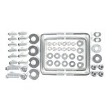 CURT Gooseneck Under-Bed Installation Kits 60652 Hitch Mounting Kit, Steel, Black Powdercoated, 30,000 GTW, Chevy, GMC, Pickup, Kit thumbnail 1