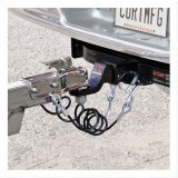 CURT Safety Cables 80136 Cable, Steel, Self Coiling, Black Nylon Coated, 42 in. Long, 3,500 lbs., Pair thumbnail 3