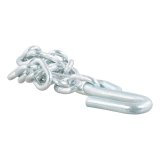 CURT Safety Chain Assemblies 80300 Chain, Steel, Zinc Plated, 7,000 lb. Break Force, 27 in. Length, S-Hook Ends, Each thumbnail 2