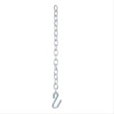 CURT Safety Chain Assemblies 80300 Chain, Steel, Zinc Plated, 7,000 lb. Break Force, 27 in. Length, S-Hook Ends, Each thumbnail 4