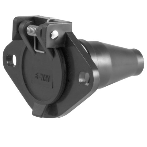 Curt Manufacturing Vehicle Towing Harness Adapters 58130 6-WAY ROUND CONNECTO