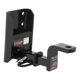 CURT Class 2 Receiver Hitch 121813 Trailer Hitch, II, 1-1/4 in. Receiver, Black, Powdercoated, Isuzu, Mitsubishi, Toyota, Each thumbnail 1
